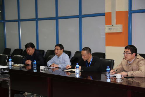 万名干手下基层烟台市国企一队到PA集团软件公司调研座谈